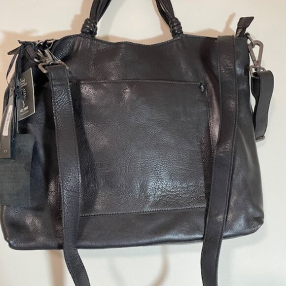 NEW Latico Leathers Black NolanTote/Crossbody - Picture 8 of 11